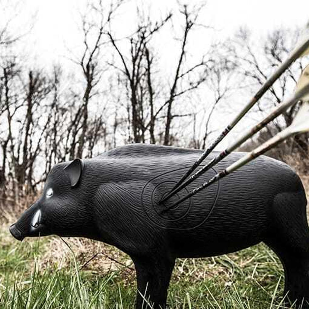 Field Logic-Shooter 3D Archery Hog Target, Black, One Size