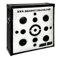 BIGshot Iron Man 30" Personal Range Archery Target - 475 FPS Rated - Easiest Arrow Removal - 85 lbs High Density Crossbow and Compound Bow Target