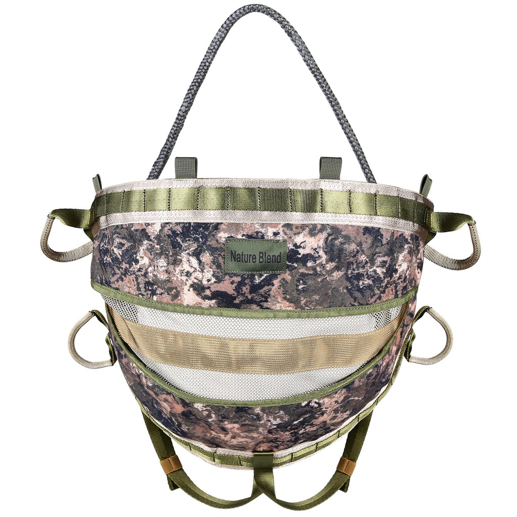 NatureBlend Tree Saddle, The Gen 2 Hunting Saddle, Ultra Large Comfortable Seat, Lightweight Tree Stands Accessories, Adjustable Tree Climbing Saddle, Essential Saddle Hunting Gear, Includes Bridge