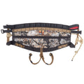 Ape Canyon Outfitters Wood Deluxe Saddle – Obskura Skyfall Camouflage Tree Saddle with Adjustable Rope Bridge and AustriAlpin Buckles – Sit & Lean Hunting Saddle in Small/Medium/Large