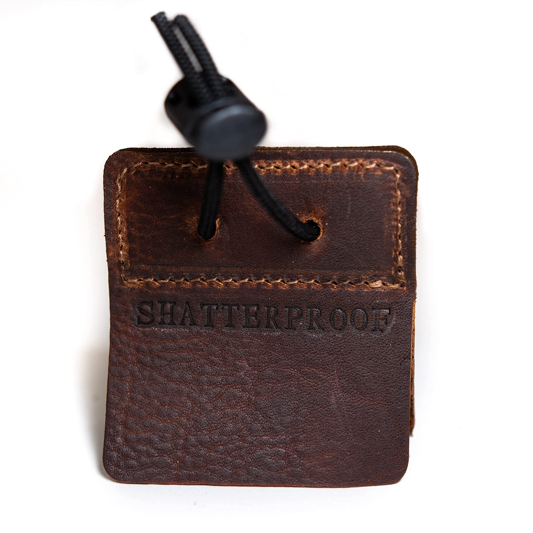 Shatterproof Archery Tab | 3 Under tab | Traditional Finger Tab | Finger Guard | Finger Protector | Chrome Tan Leather