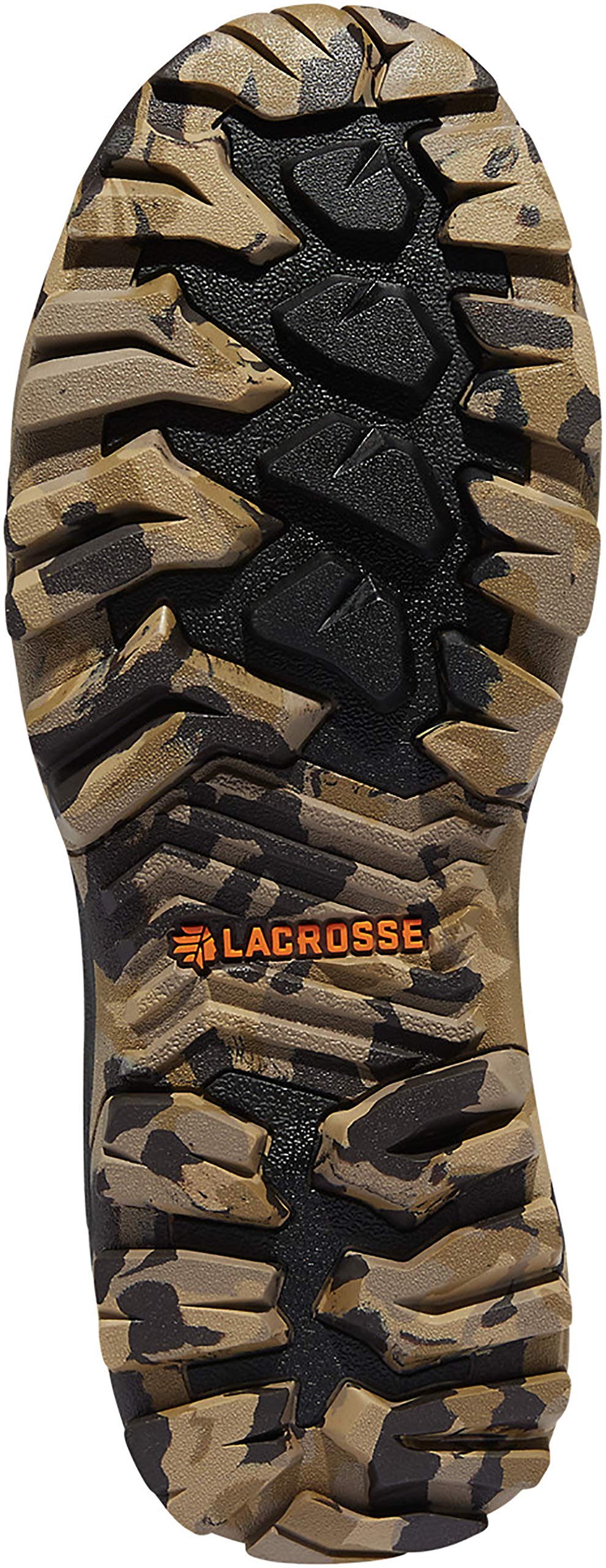 LaCrosse Alphaburly Pro 18" Hunting Boots for Men Featuring Waterproof Rubber, Adjustable Gusset, and EVA Footbed, Mossy Oak Break-up Country - 9