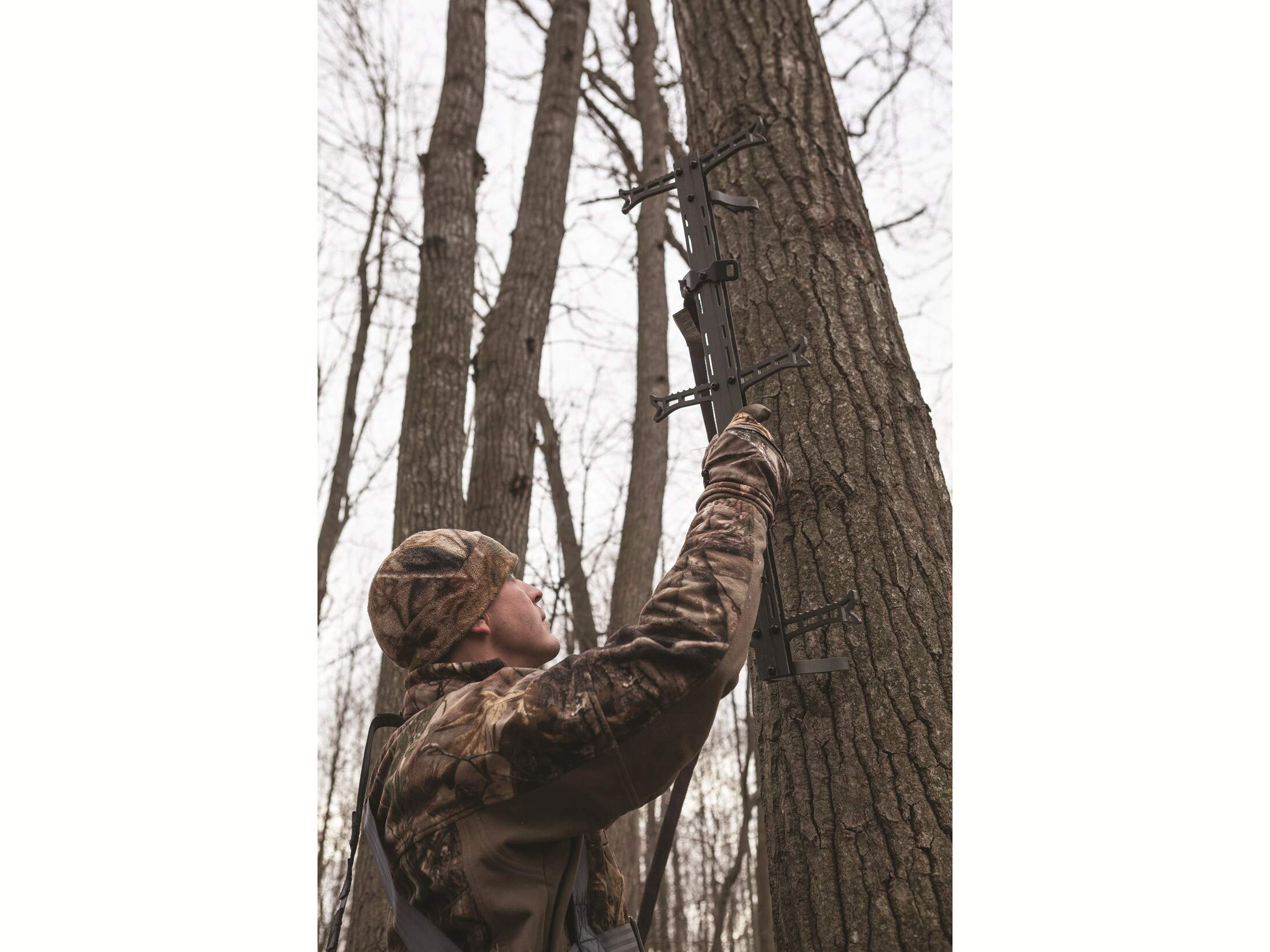 Hawk Hunting Helium 30-Inch Gen 2 Climbing Stick with Lightweight Helium Rope, Silent Stack Nesting System, and Silent Lock Technology (1-Pack)