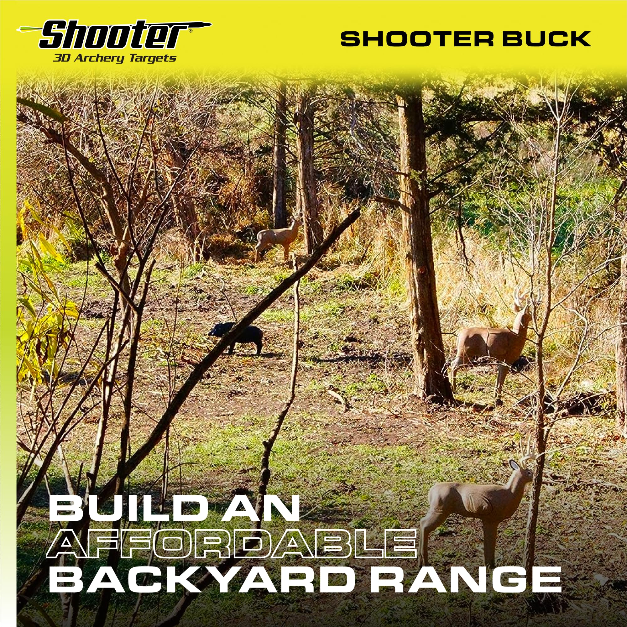 Shooter 3D Archery Target Buck Ethafoam Animal Theme Target