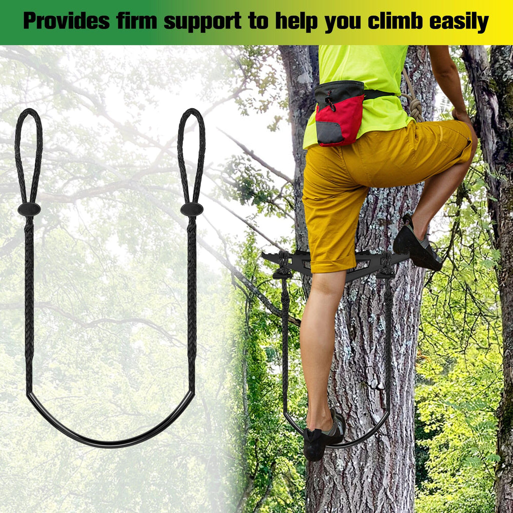 Anglecai 3 Pack Climbing Stick Aider for Hunting, UHMWPE Single Step Aider Climbing Rope Aiders for Hunting Tree Steps Climbing Sticks Aider