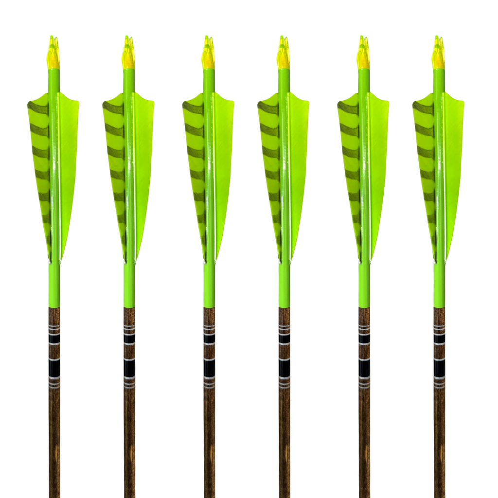 King Arrows - Traditional Arrows - Flo Green